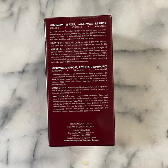 Wander Beauty Do Not Disturb Overnight Repair Concentrate - Picture 4 of 5